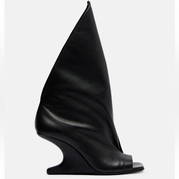 Rick Owens Shoes - New Rick Owens Cantilever 8 Leather Strutter Sandal Boots Size 39